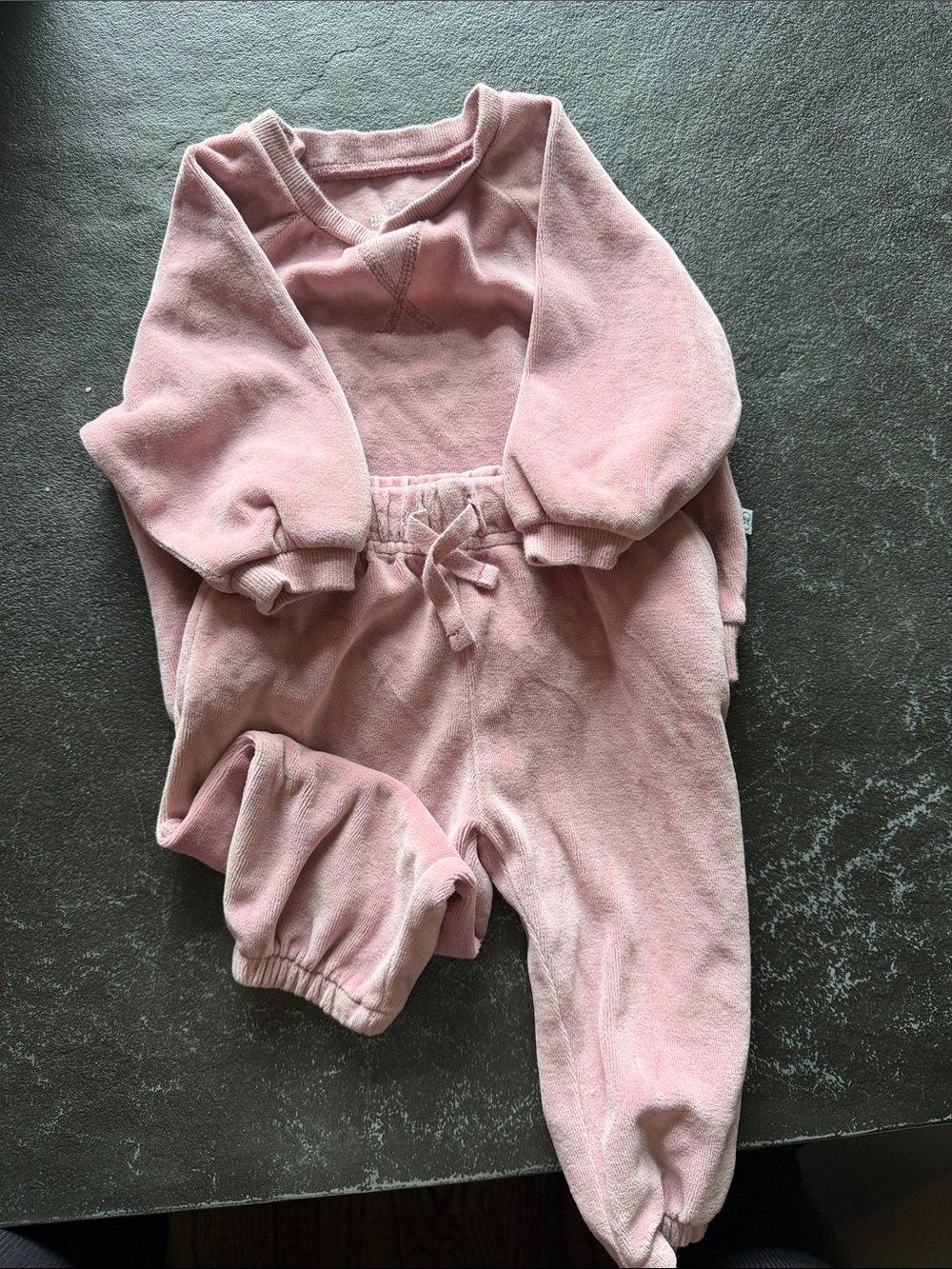 HONEST baby Pink/purple set
